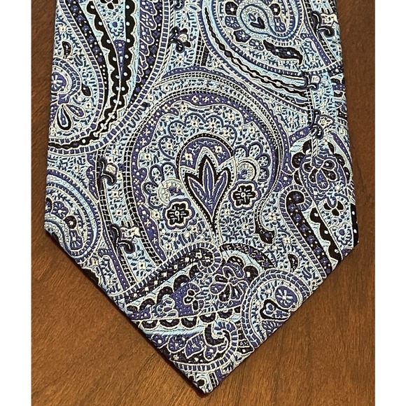 Murray’s Blue Hand Made 100% Silk Men’s Neck Tie Made In China - Picture 1 of 9